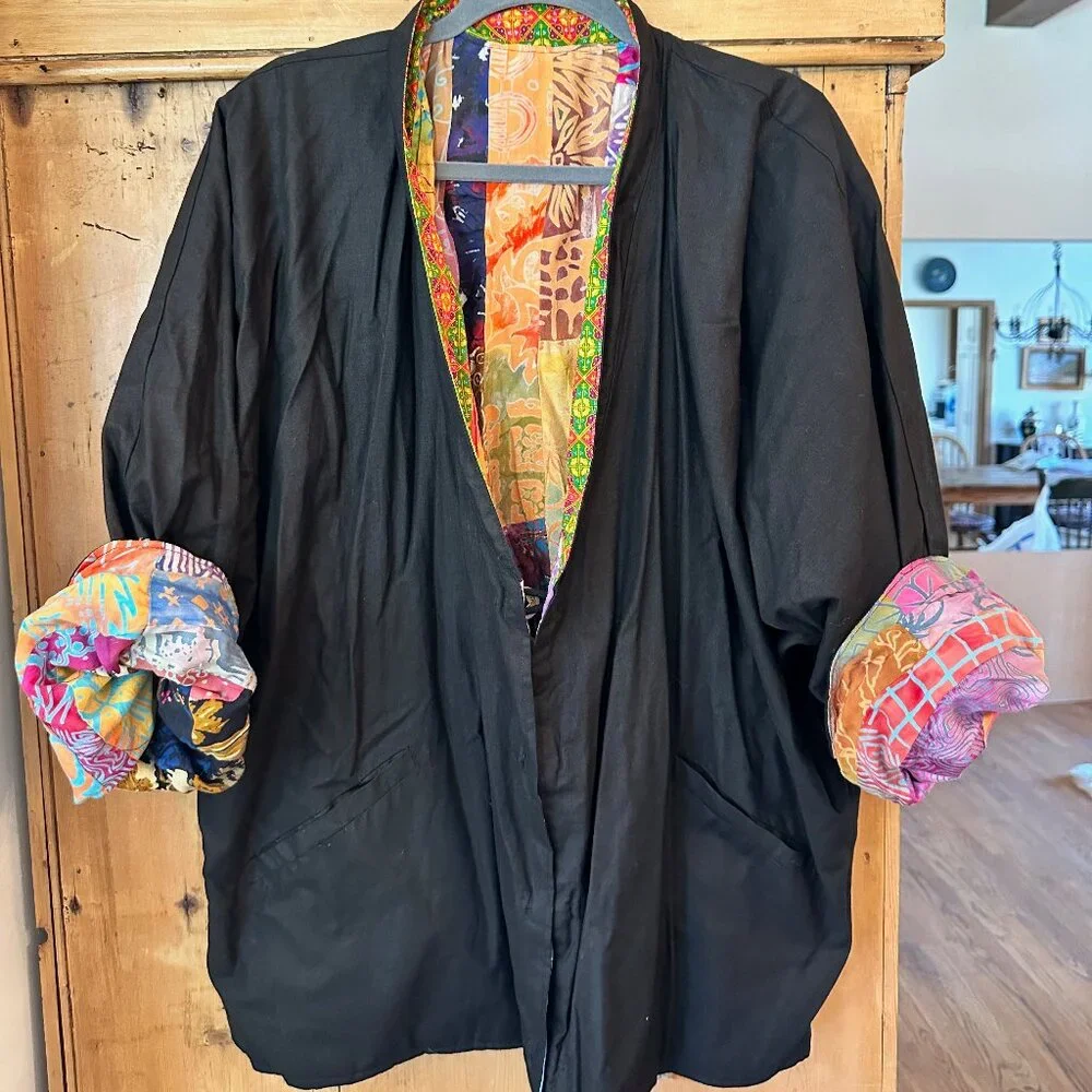 Multicolor Patchwork Jacket - Picture 2 of 6